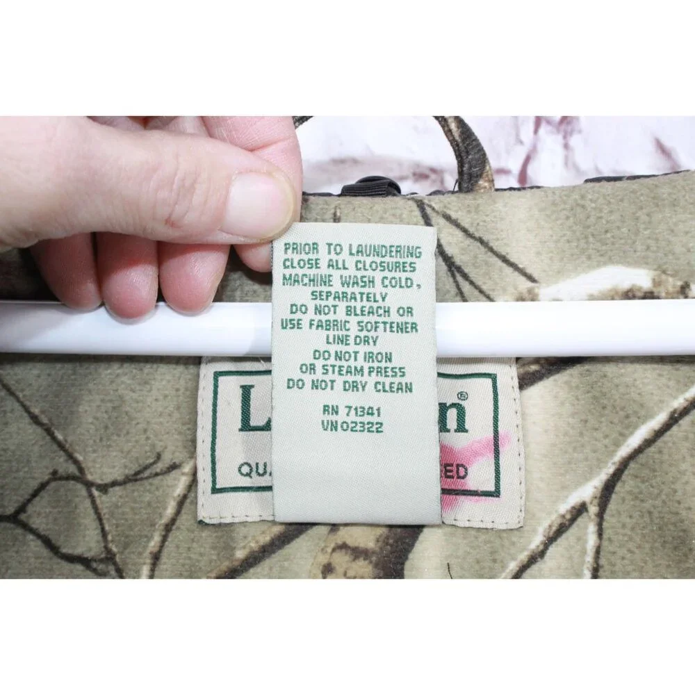 LL Bean Ridge Runner Soft Shell Hunting Jacket Camo Real tree AP Country L - Picture 8 of 11